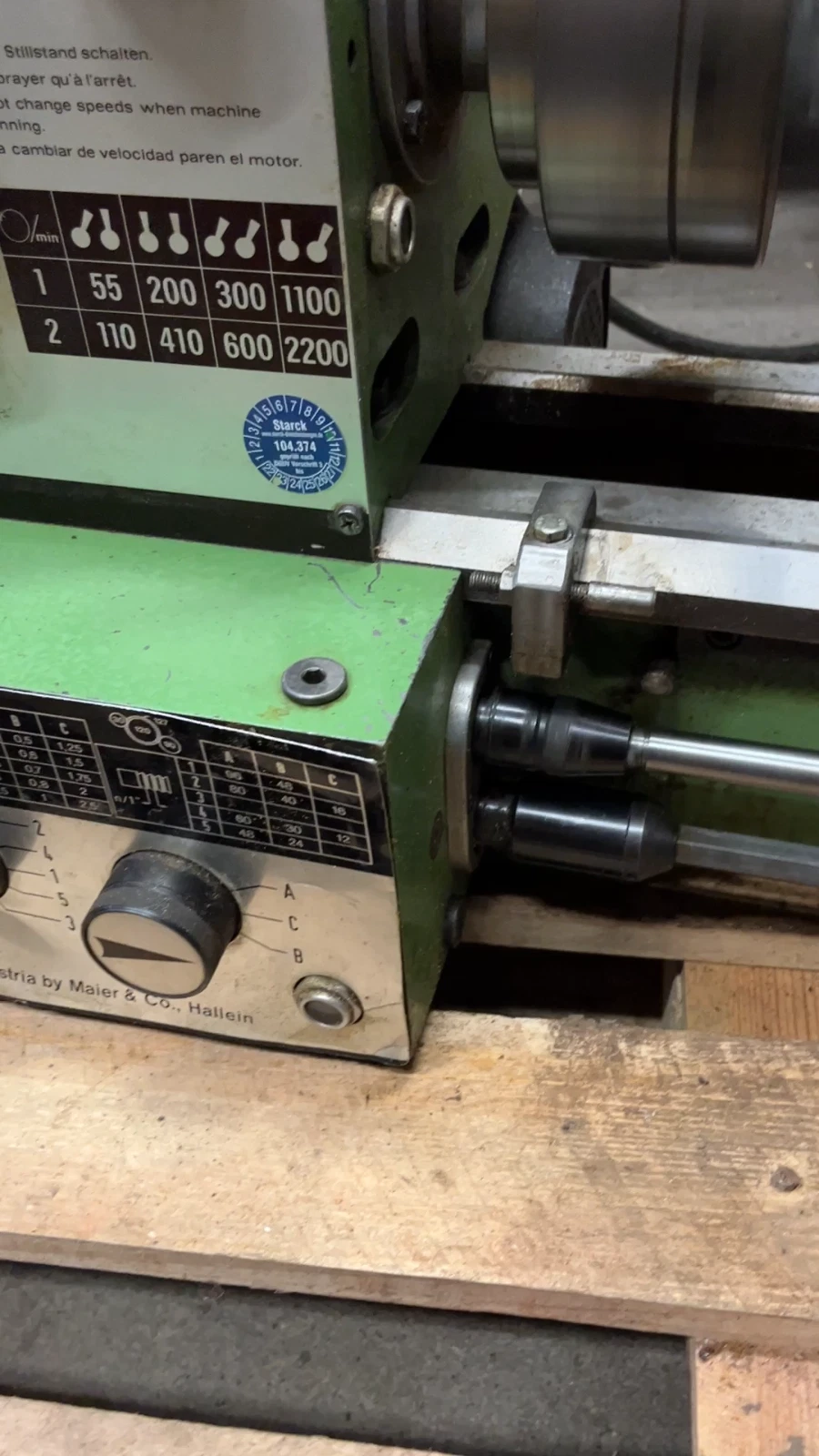 EMCO MAXIMAT LATHE SUPER 11